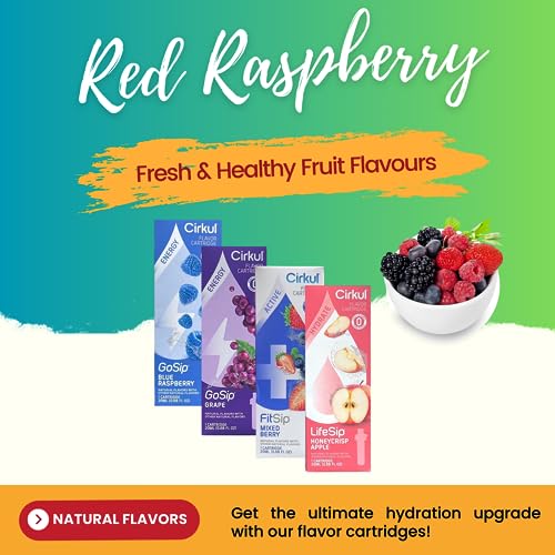 Pack Of 4 Mixed Berry Water Bottle Flavor Cartridges H76981