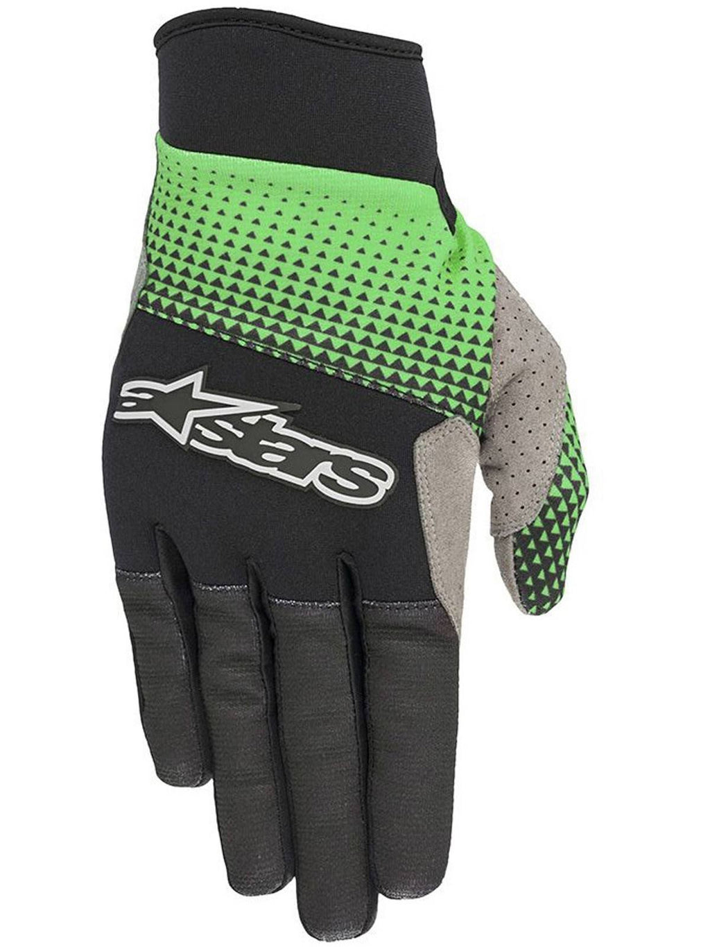 Black Summer Green Gloves Z9580