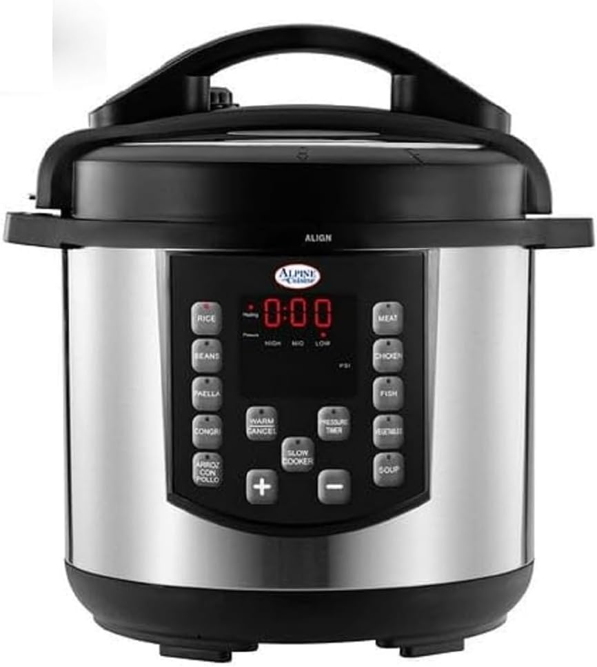 12 Set Non-Stick Electric Pressure Cooker U939