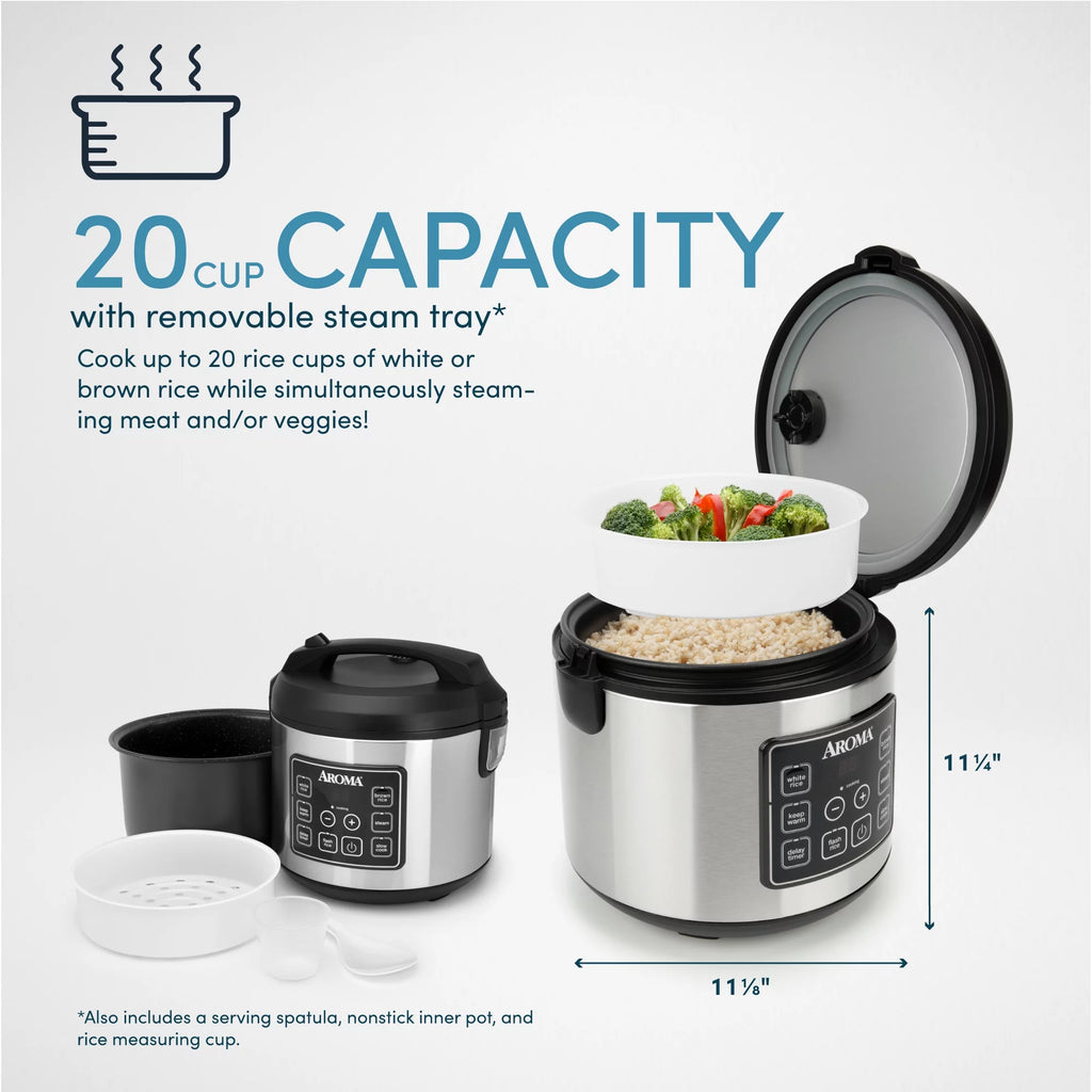 20-Cup Programmable Rice & Grain Cooker and Multi-Cooker Z29955