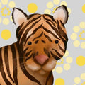 Tiger Canvas Art Y1088