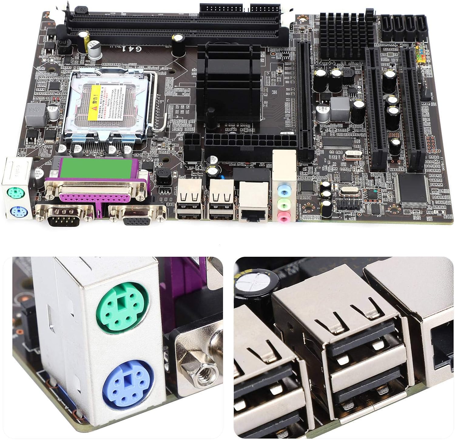 LGA 771 DDR3 m-ATX Motherboard with Integrated Graphics Card Q304328