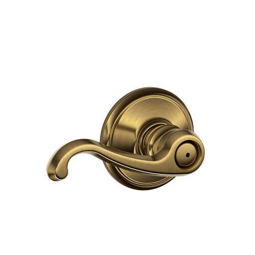 Bright Brass Privacy Door Lever Y962759