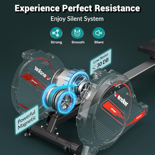 Magnetic Rower Machine with LCD Monitor L715412