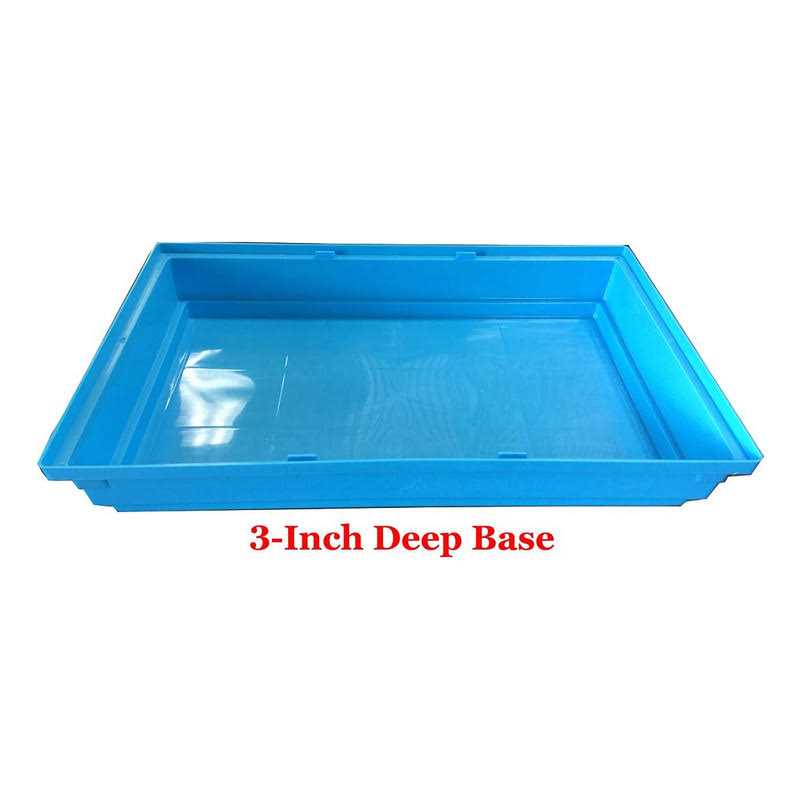 2 Levels Hamster Habitat Rodent Cage (Blue) Y696415