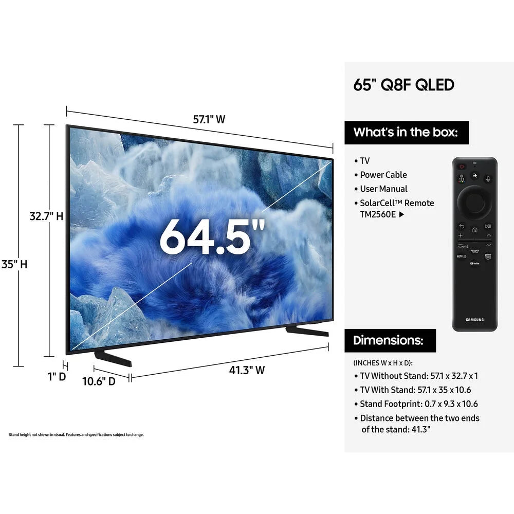 65" Class QLED 4K UHD Smart TV K186