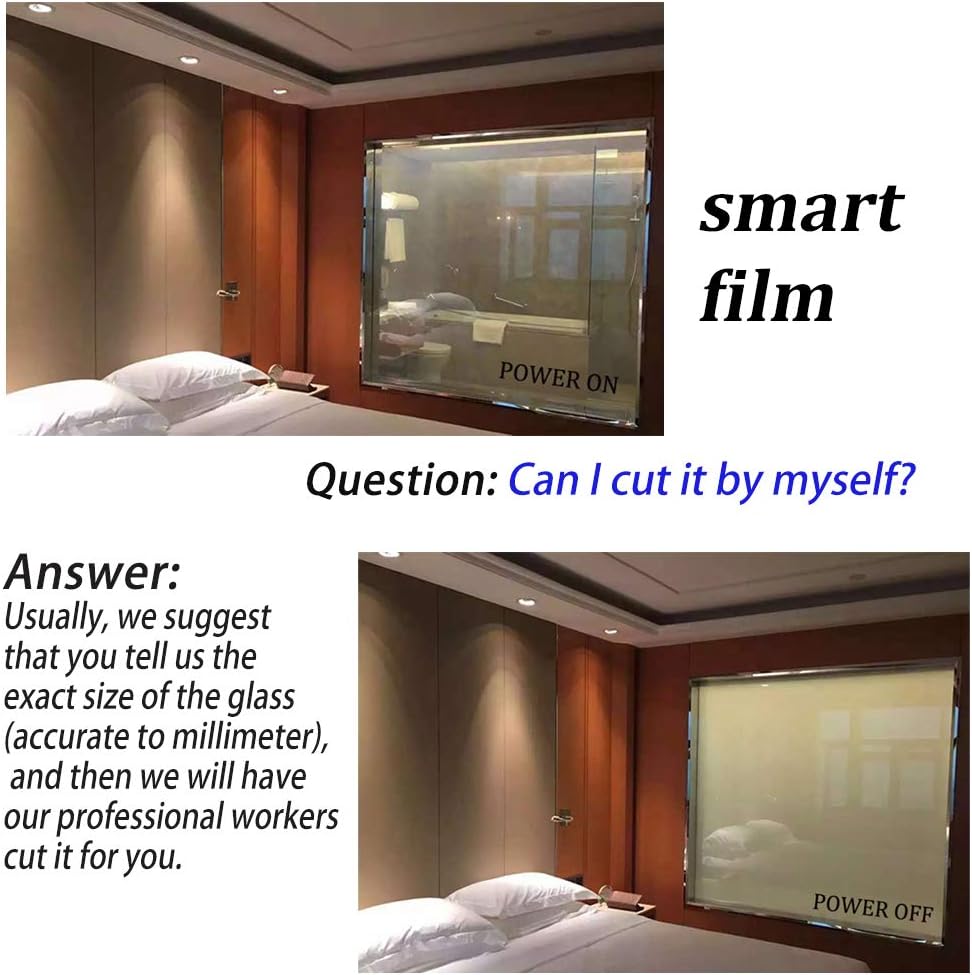 6Inch x 12Inch Smart Window Film Y762