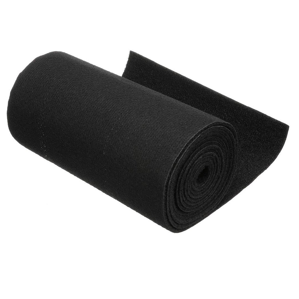 12 in. x 12 ft. Trailer Bunk Marine Carpet, Charcoal D501