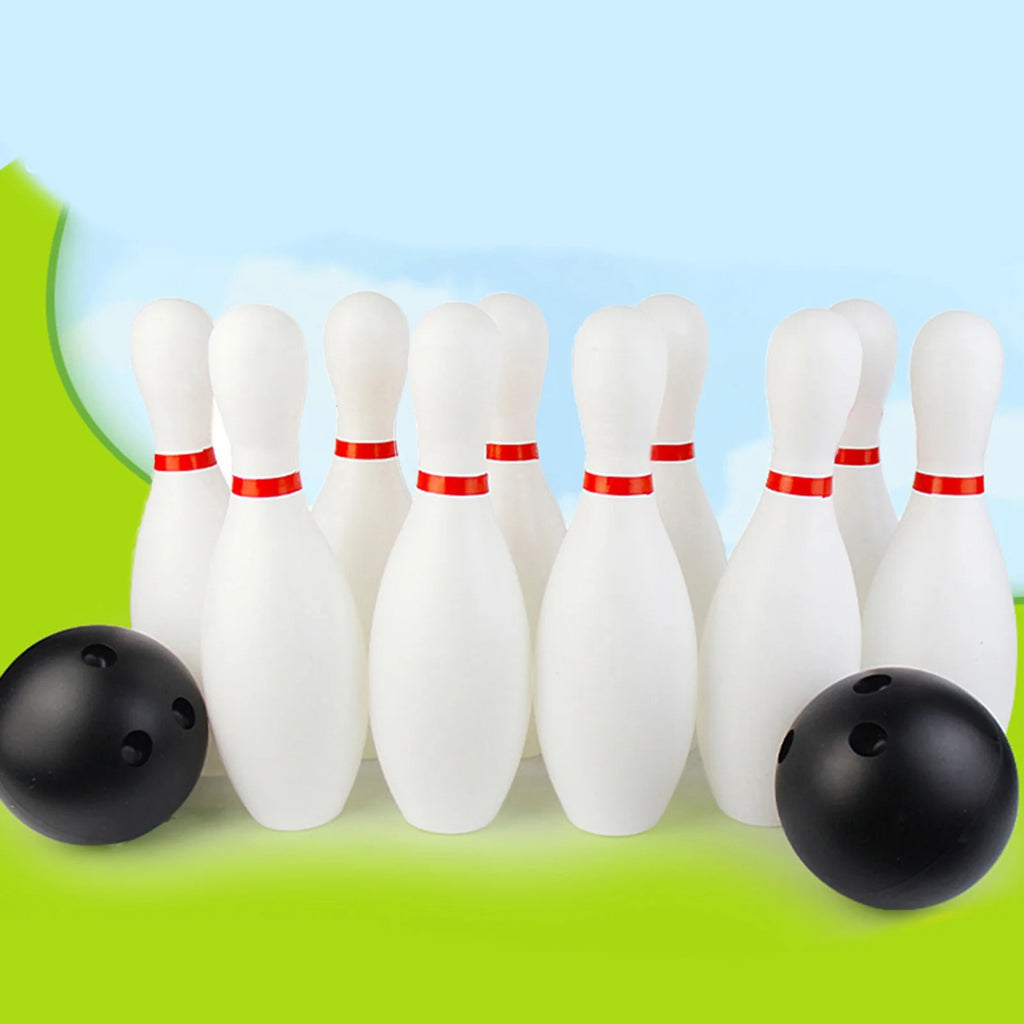 12Pcs Toddler Kids Bowling Game Set S14323