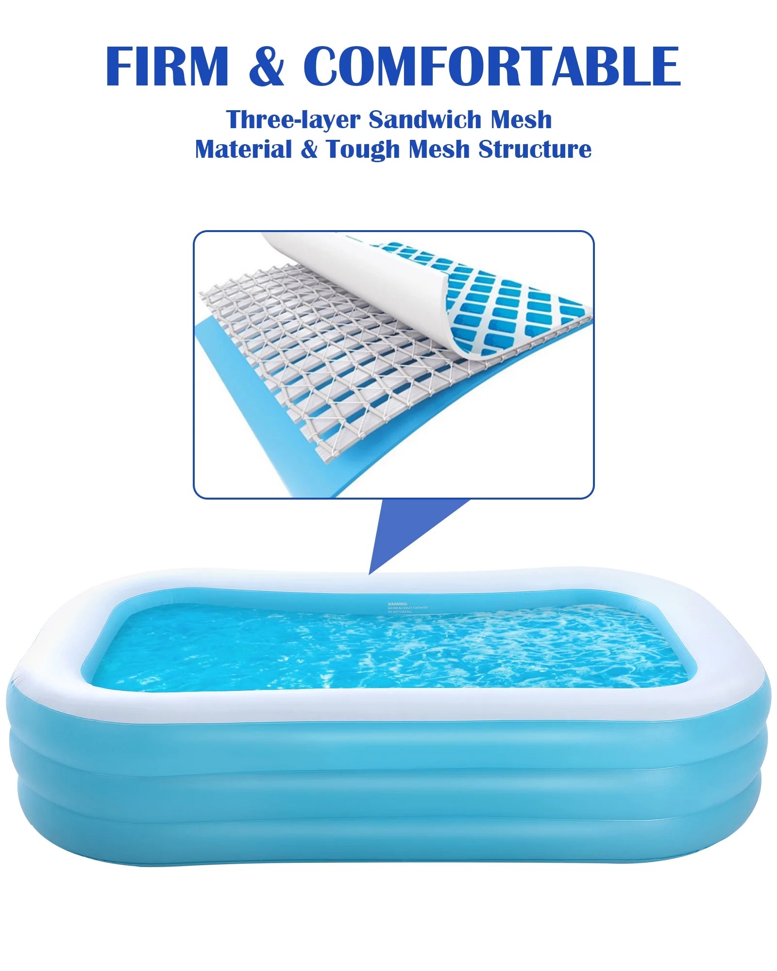 95In Inflatable Swimming Pool R908428