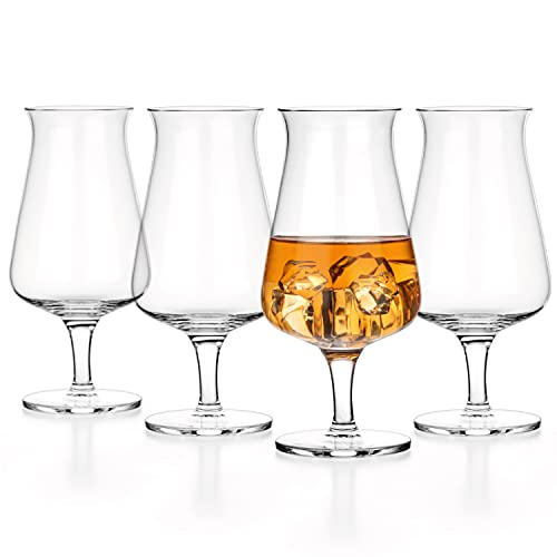 Set of 4 Crystal Glasses Snifter 8.5oz F80922