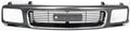 Painted Silver Shell Grille Assembly with Gray Insert for GMC Sonoma 1994-1997 D85920