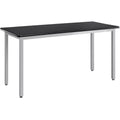 24x22 x 42x22 Fixed Height Grey Steel Lab Table with High Pressure Laminate Top T2648