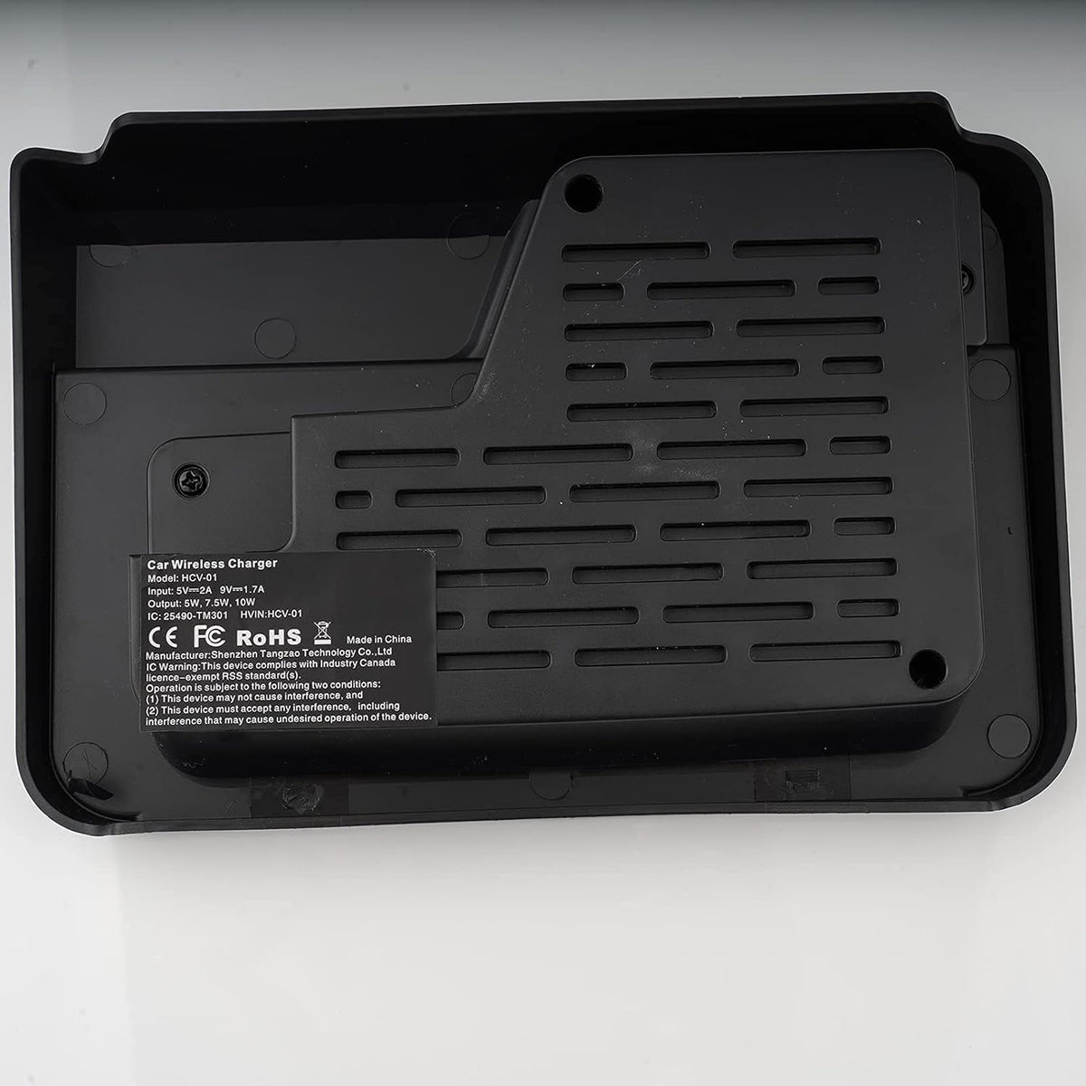 Wireless Charger Center Console Holder Storage Box with Wireless Charging Pad Mat for CR-V Interior Accessories Pack of 2 Y672