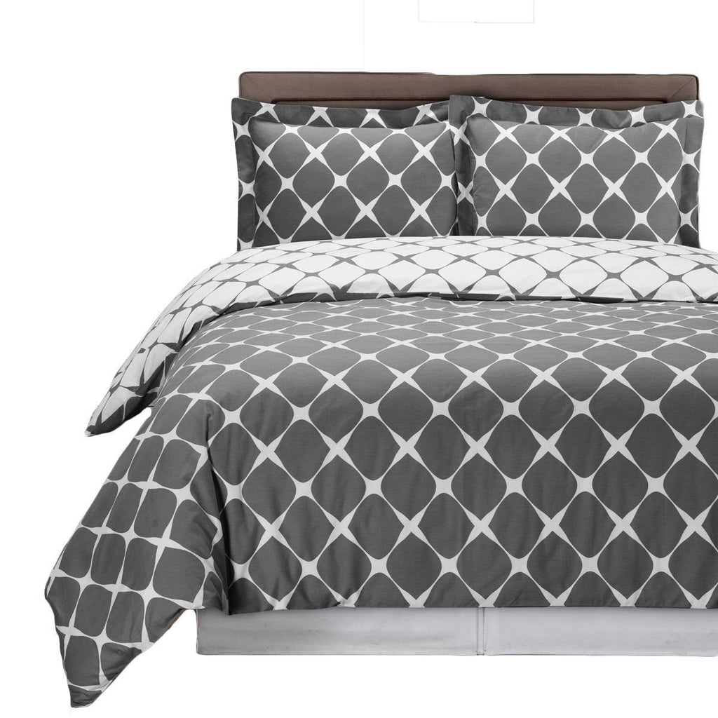 Gray Sateen 300 Thread Count California King Sheets Q899757