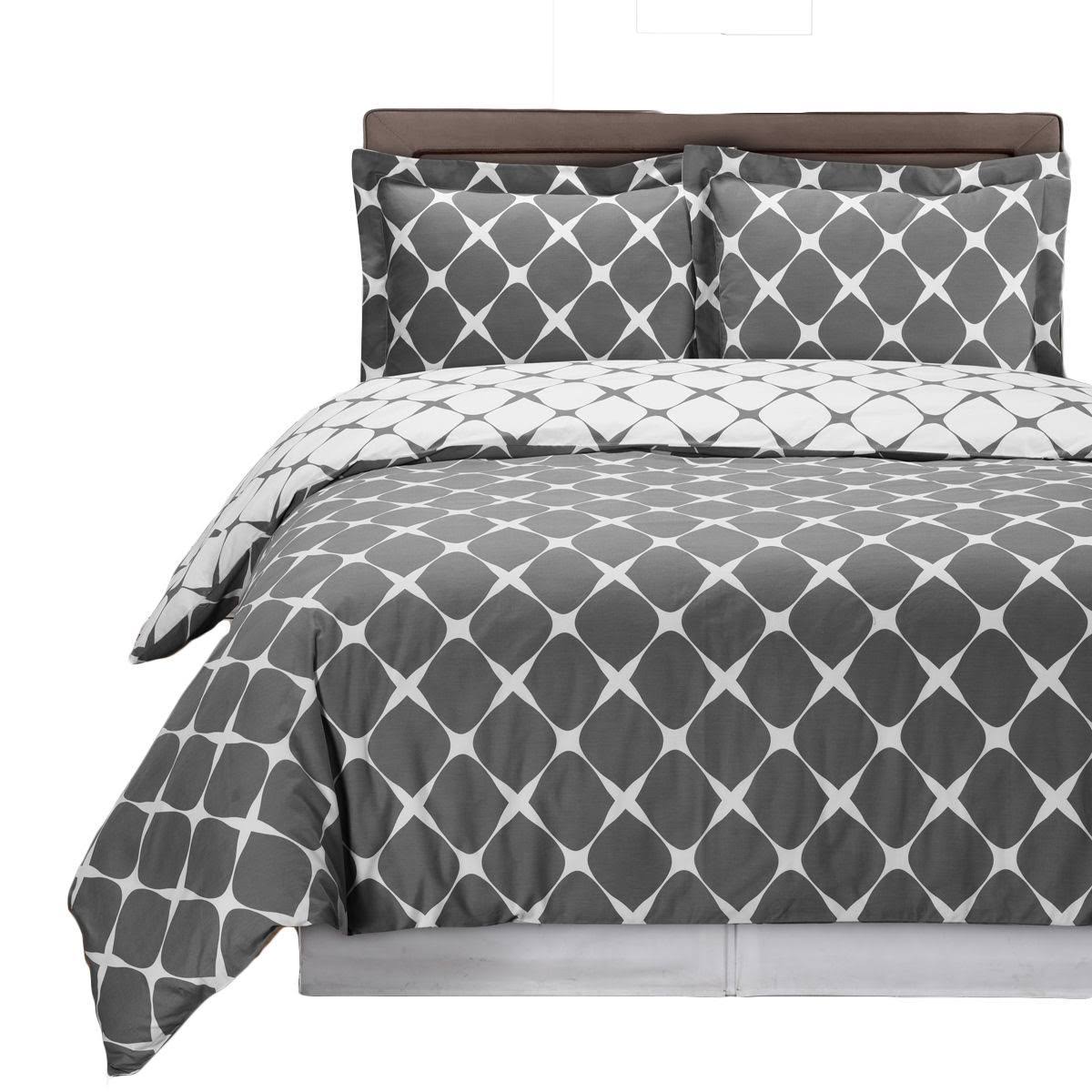 Gray Sateen 300 Thread Count California King Sheets Q899757