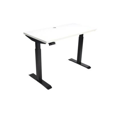 White Electric Height Adjustable Standing Desk V8848