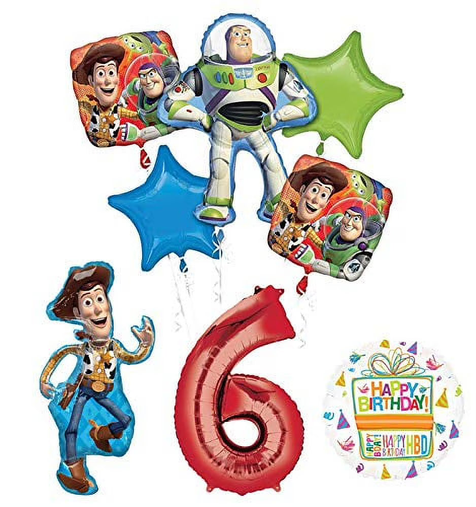 6th Birthday Balloon Bouquet Decorations K504