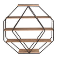 Octagon Floating Wall Shelves O7893
