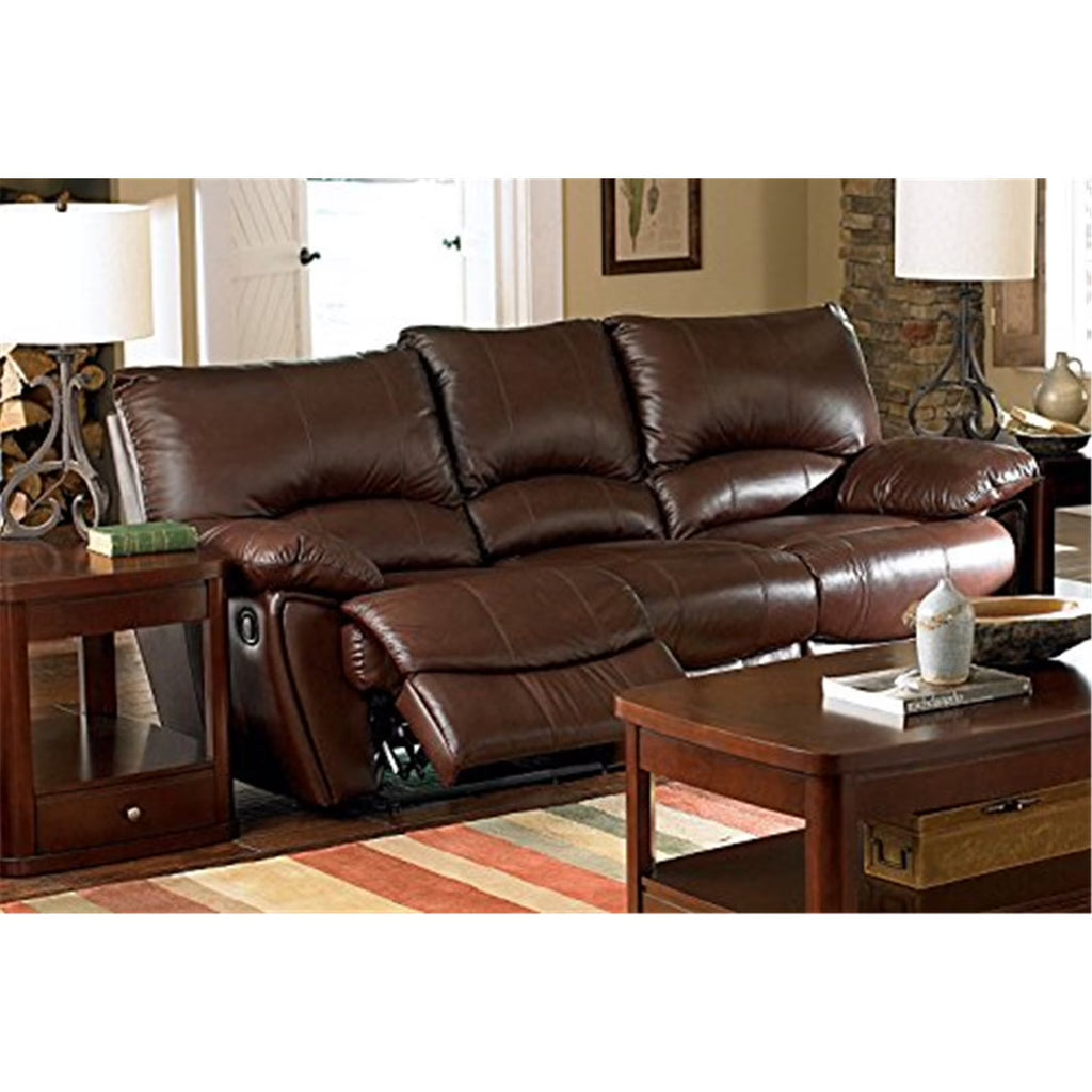 Chocolate Brown Upholstered Pillow Top Arm Living Room Set J24328