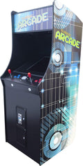 Full-Size Arcade Machine with 60 Classic Games and 2 Stools A261478