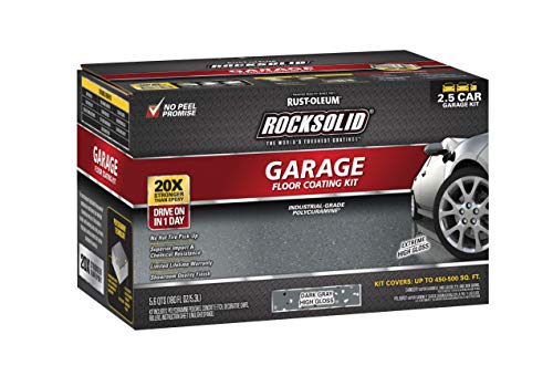 2.5 Car Kit High Gloss Gray Garage Floor Coating U745947