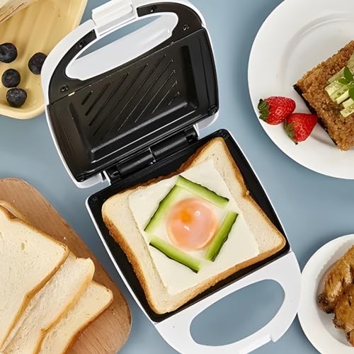 Small Electric Sandwich Maker with Reminder Light L29922