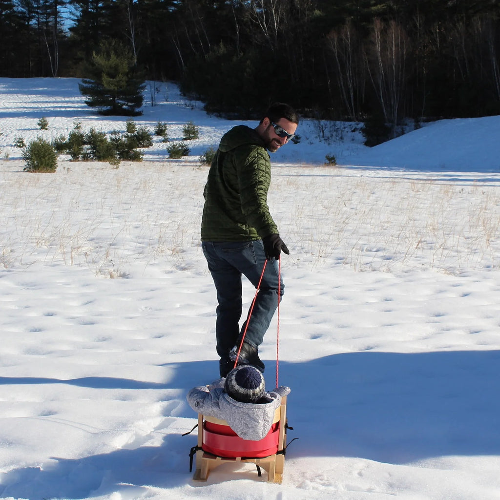 Wood Toddler Sled W4586