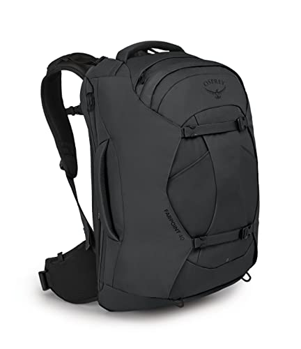 Black 40L Travel Backpack U3547
