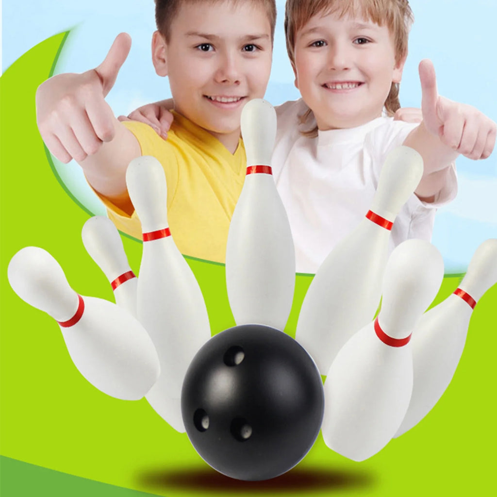 12Pcs Toddler Kids Bowling Game Set S14323