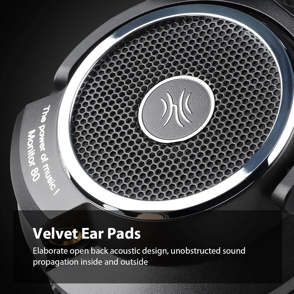 250 Ohm Open Back Studio Headphones with Velour Earmuffs W7987