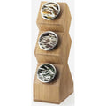 Bamboo 3-Compartment Cylinder Display S692