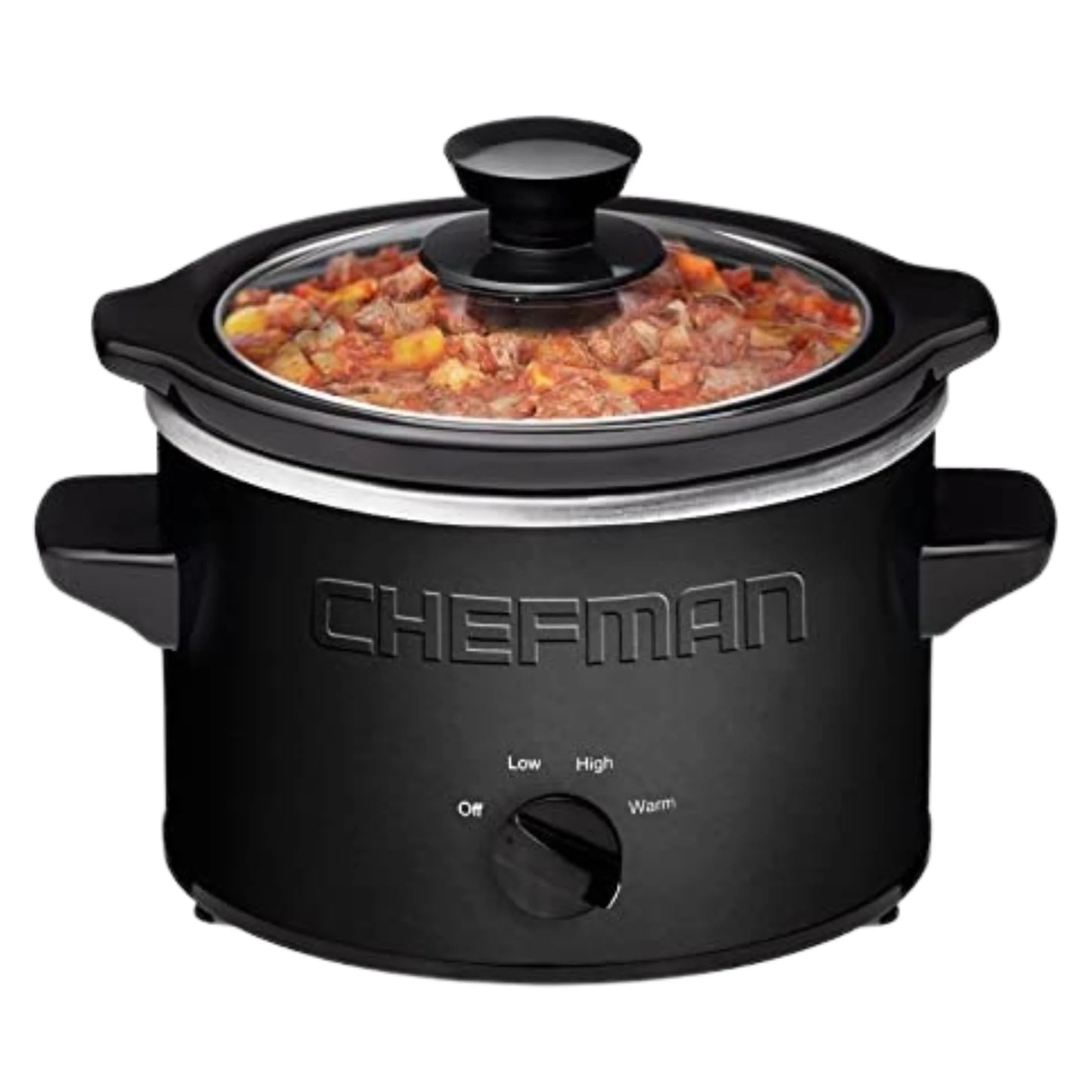 1.5 Quart Black Slow Cooker with Removable Crock and Storage Carrier M5416