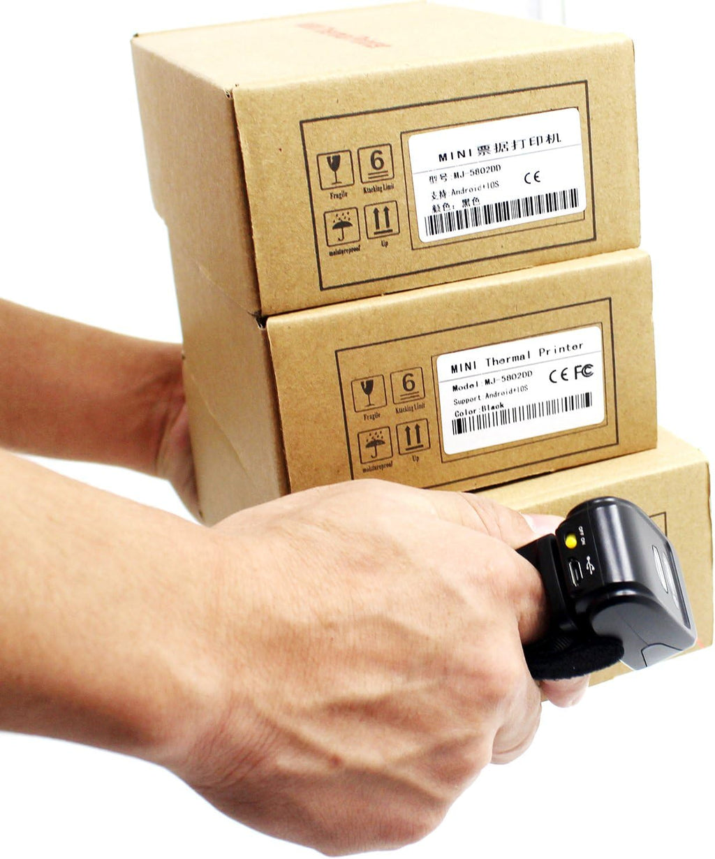 2D Bluetooth Ring Barcode Scanner I2105