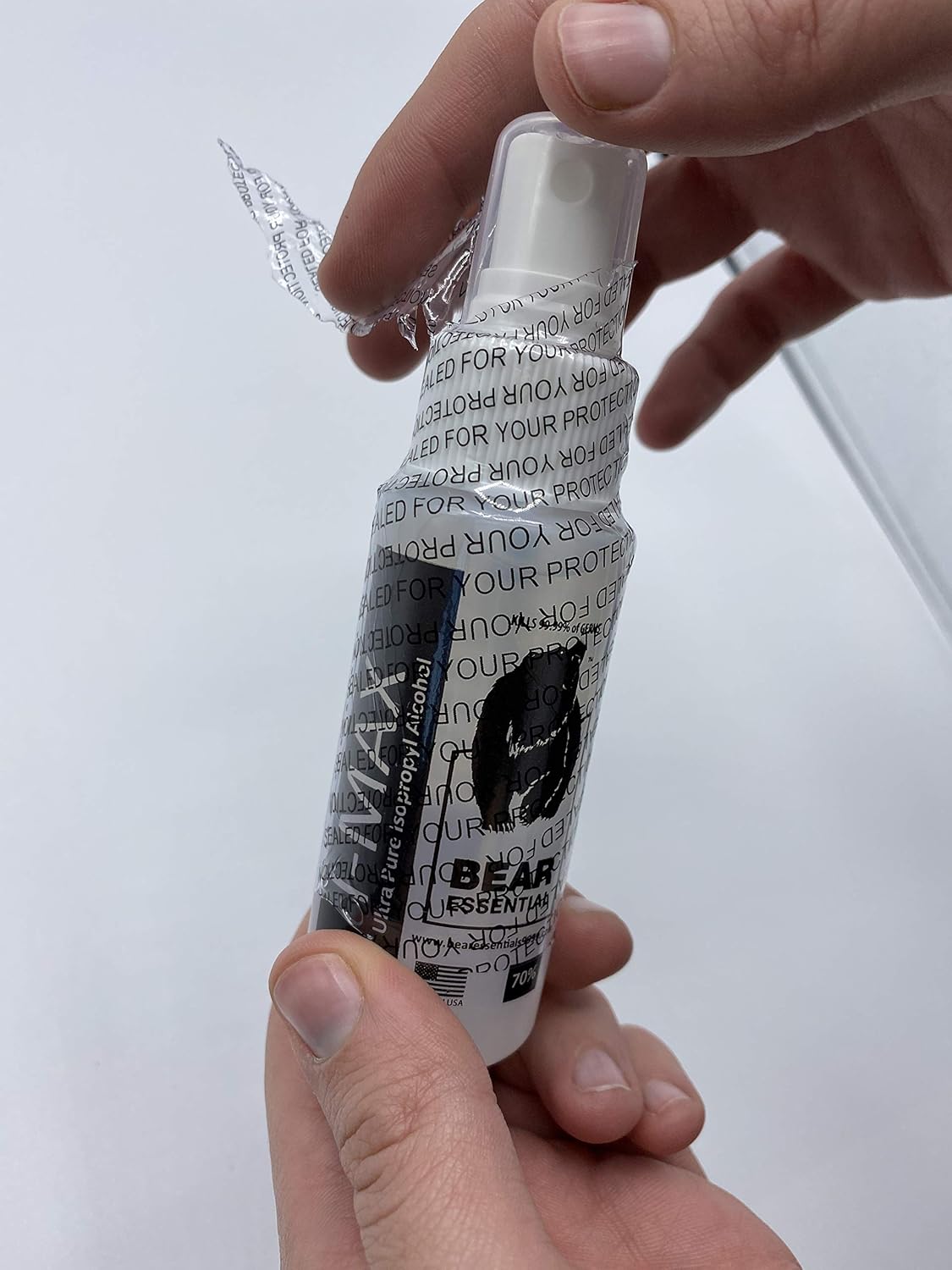 High Purity USP Grade Isopropyl Alcohol 70% 24 Spray Bottles 2 OZ Each W802