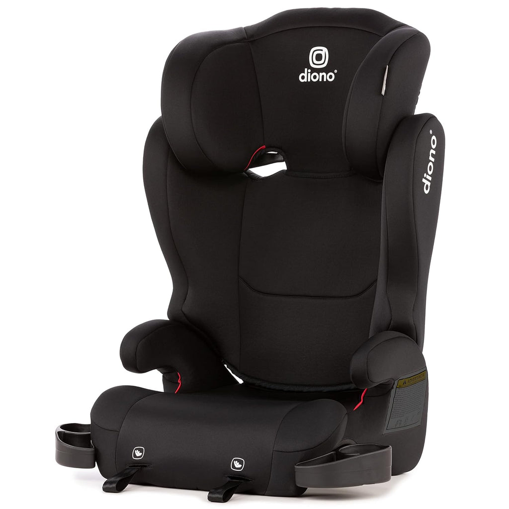 Pack of 2 Backless Booster Car Seats, Black X1735