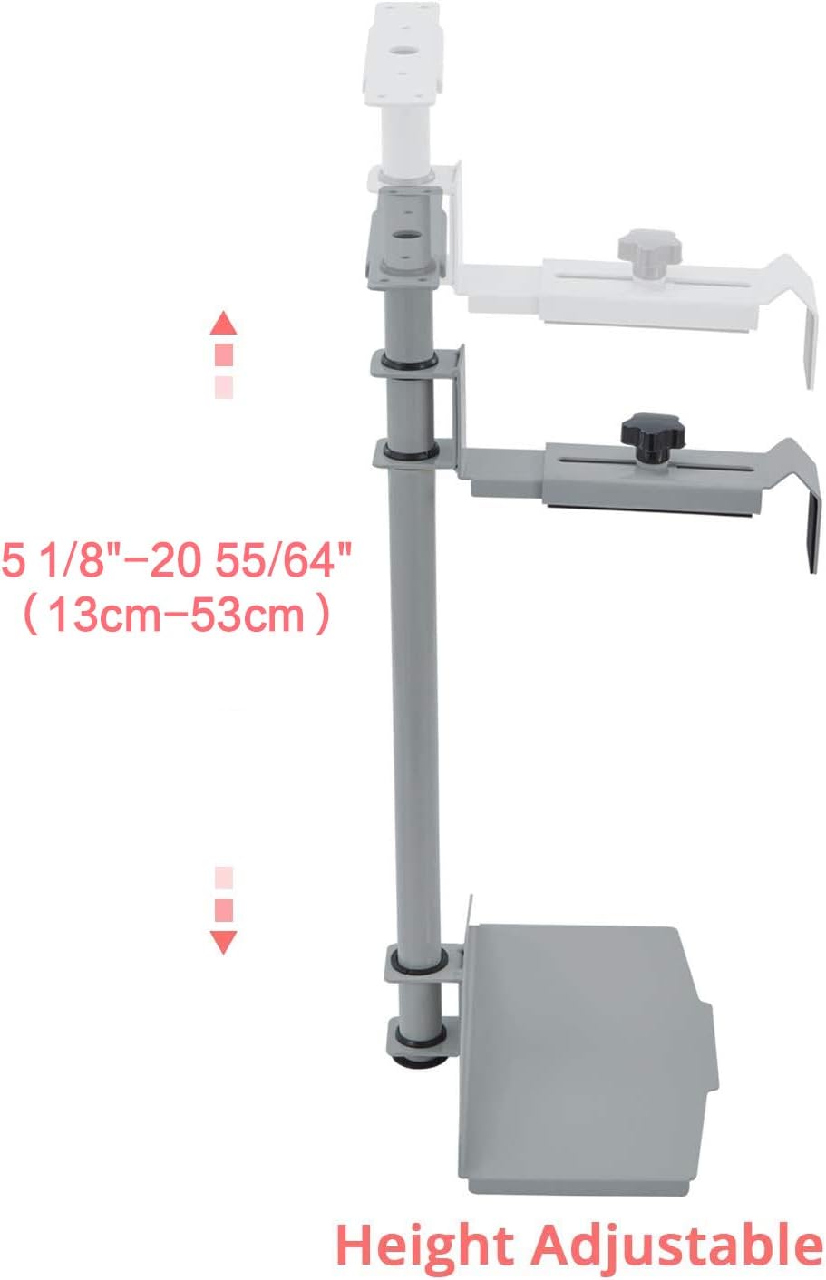 Grey CPU Holder Under Desk Mount, Pack of 2 L38430