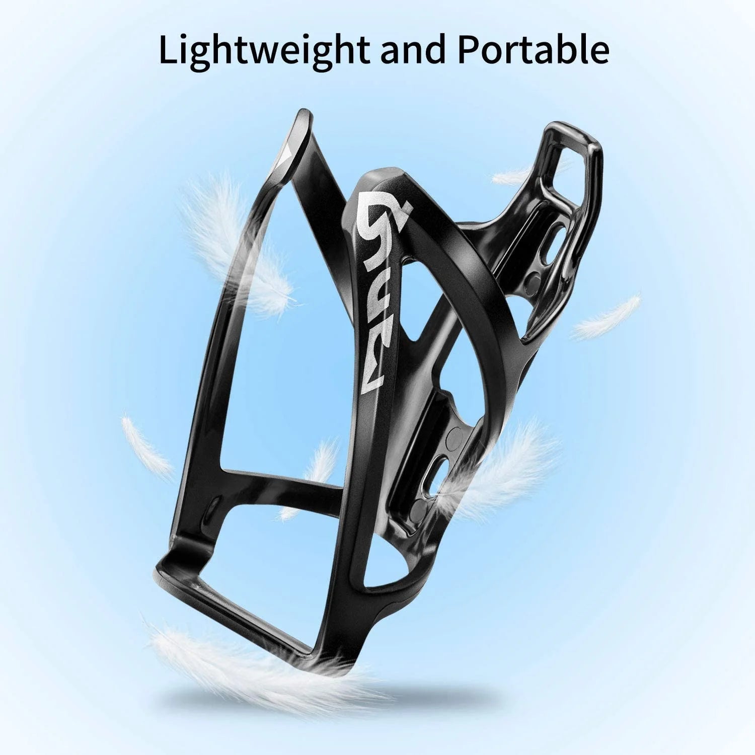 Black 2 Pack Plastic Bike Water Bottle Cage R57237