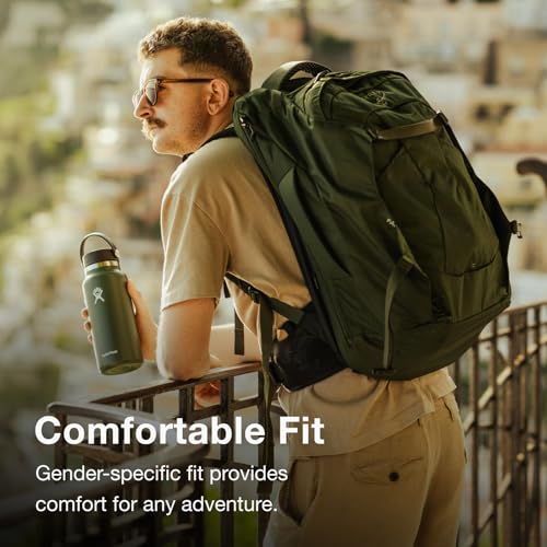 Black 40L Travel Backpack U3547