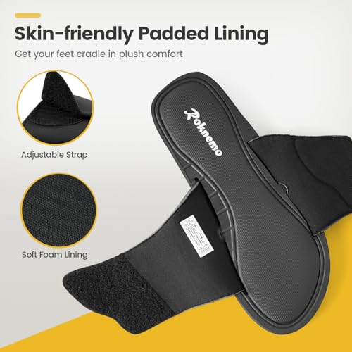 Mens Slide Sandals with Memory Foam B2246