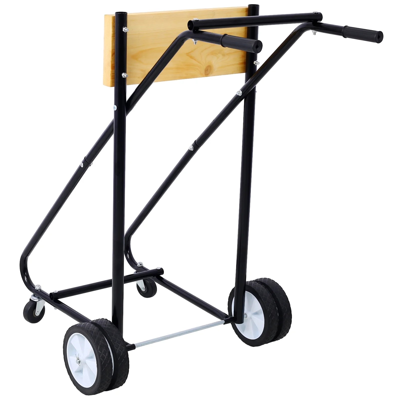 Outboard Boat Motor Stand Engine Carrier Cart Dolly with Wheels Q4874