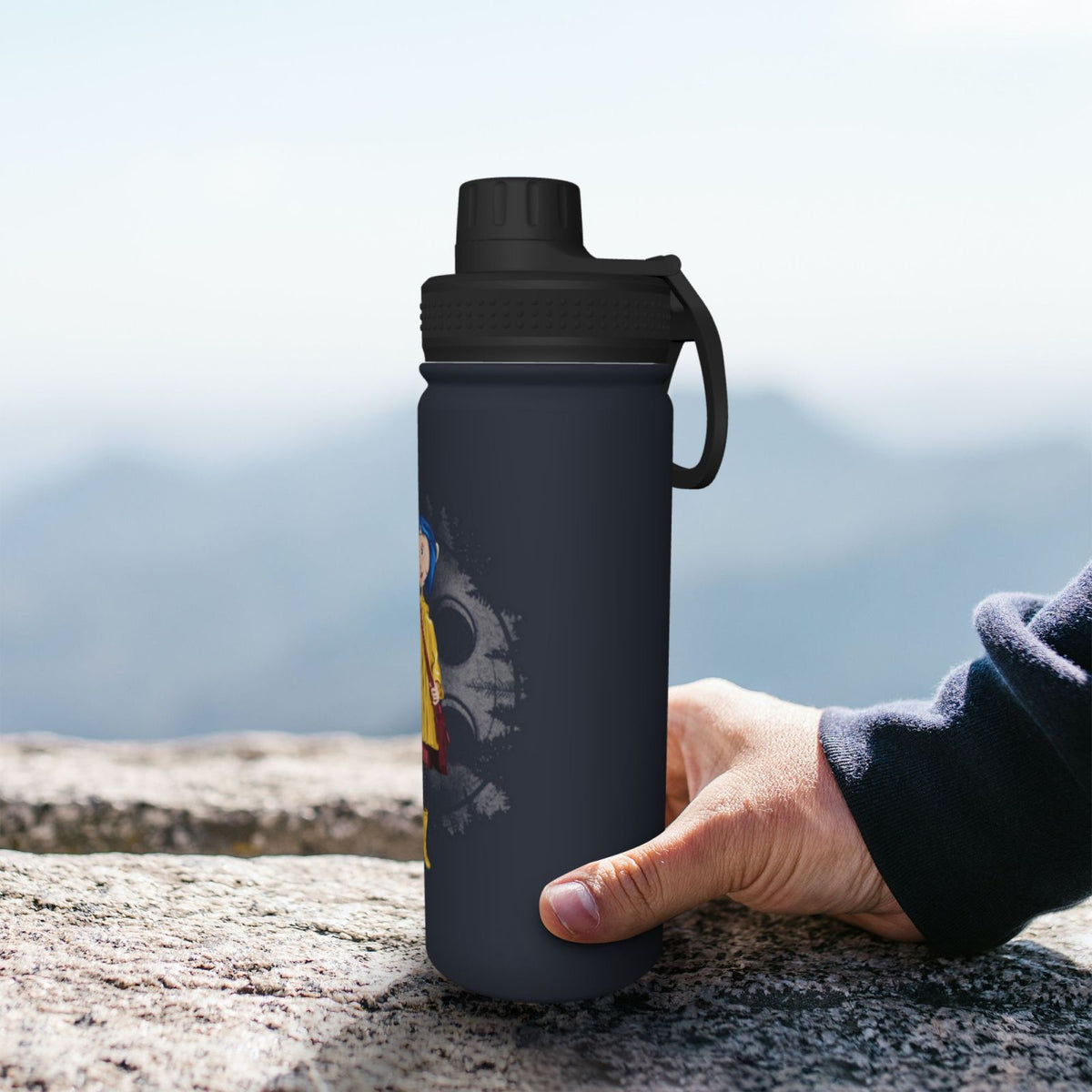 18OZ Insulated Stainless Steel Water Bottle F190718