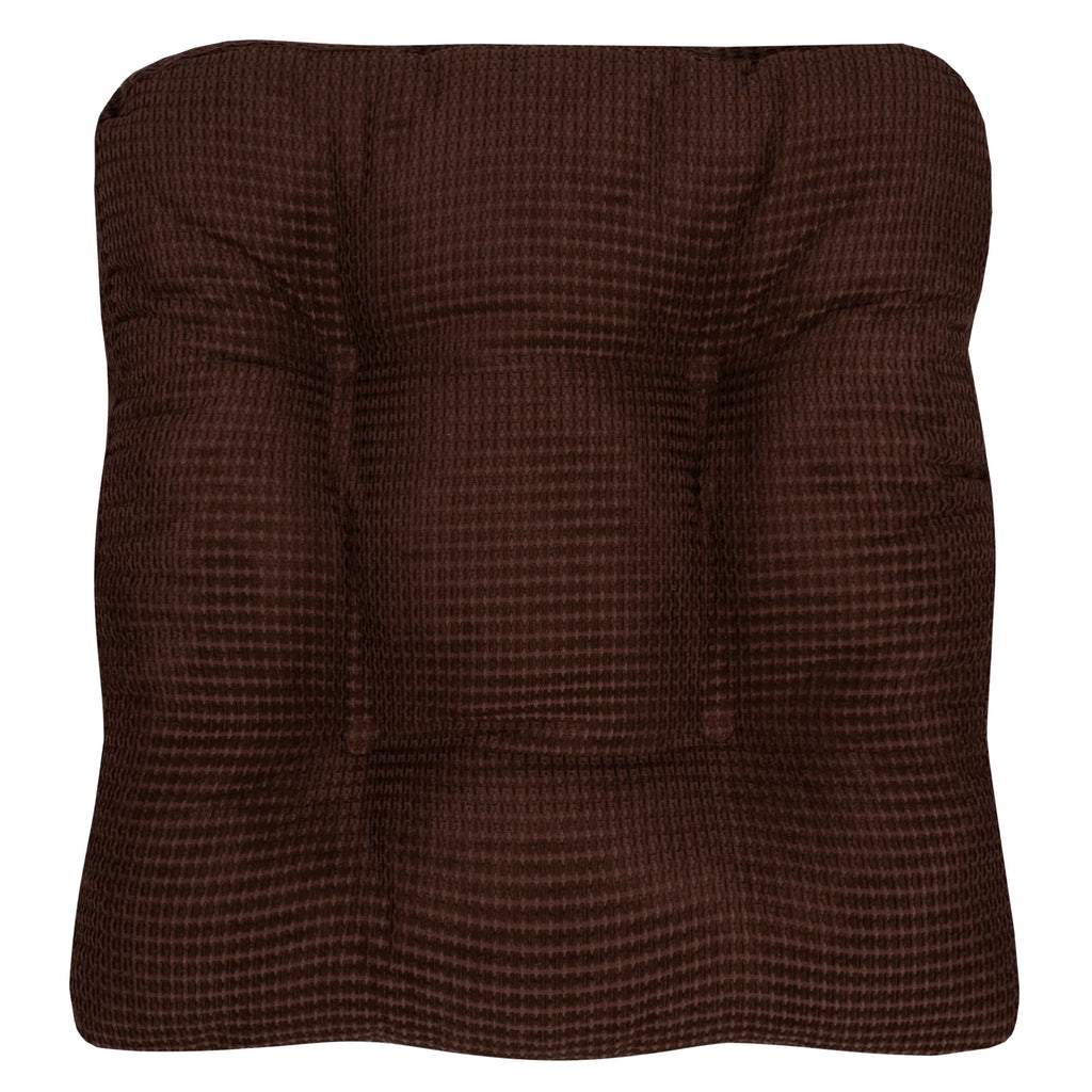 4 Pack Chocolate Memory Foam Chair Cushion Pad U490086
