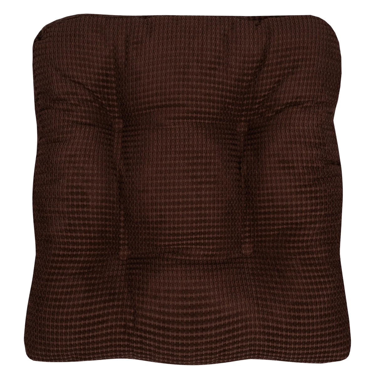 4 Pack Chocolate Memory Foam Chair Cushion Pad U490086