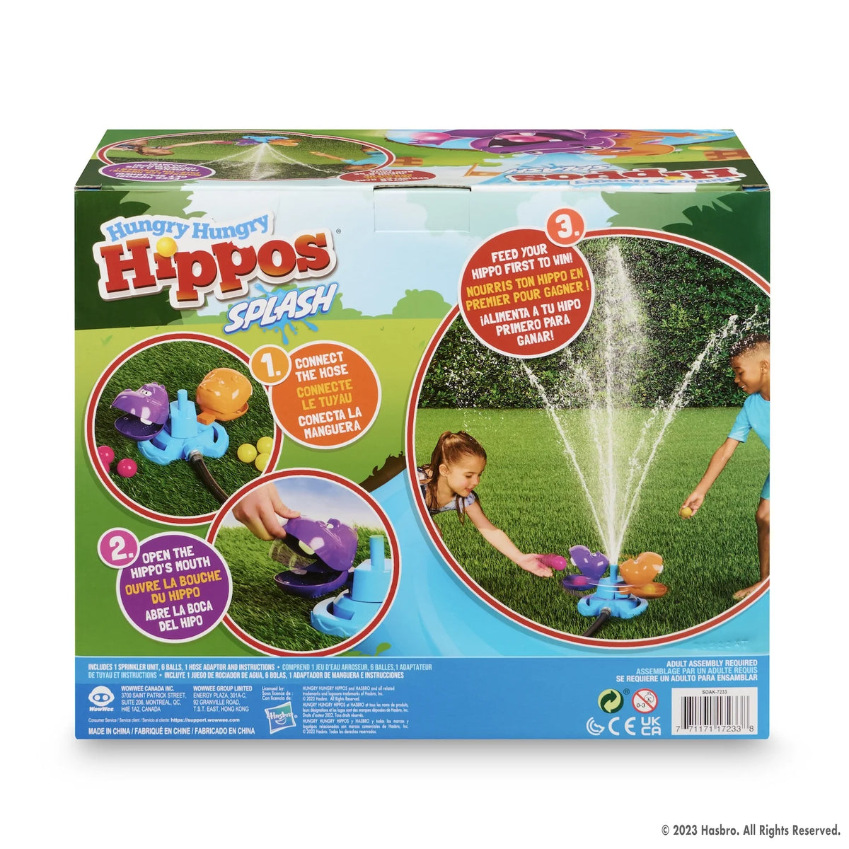 Hungry Hungry Hippos Splash Game N21313