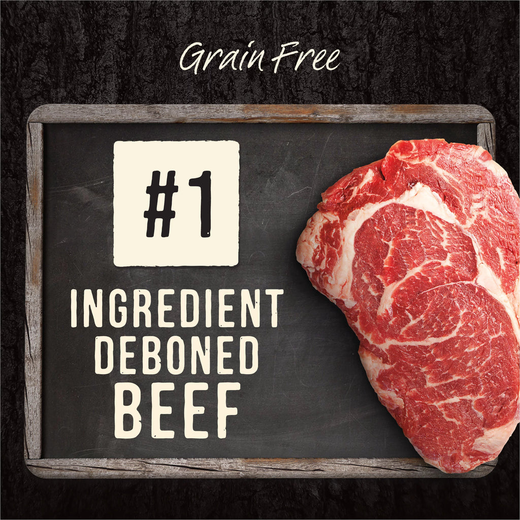 Grain Free Beef Lamb & Rabbit Dog Food, 4 lb Bag K883378
