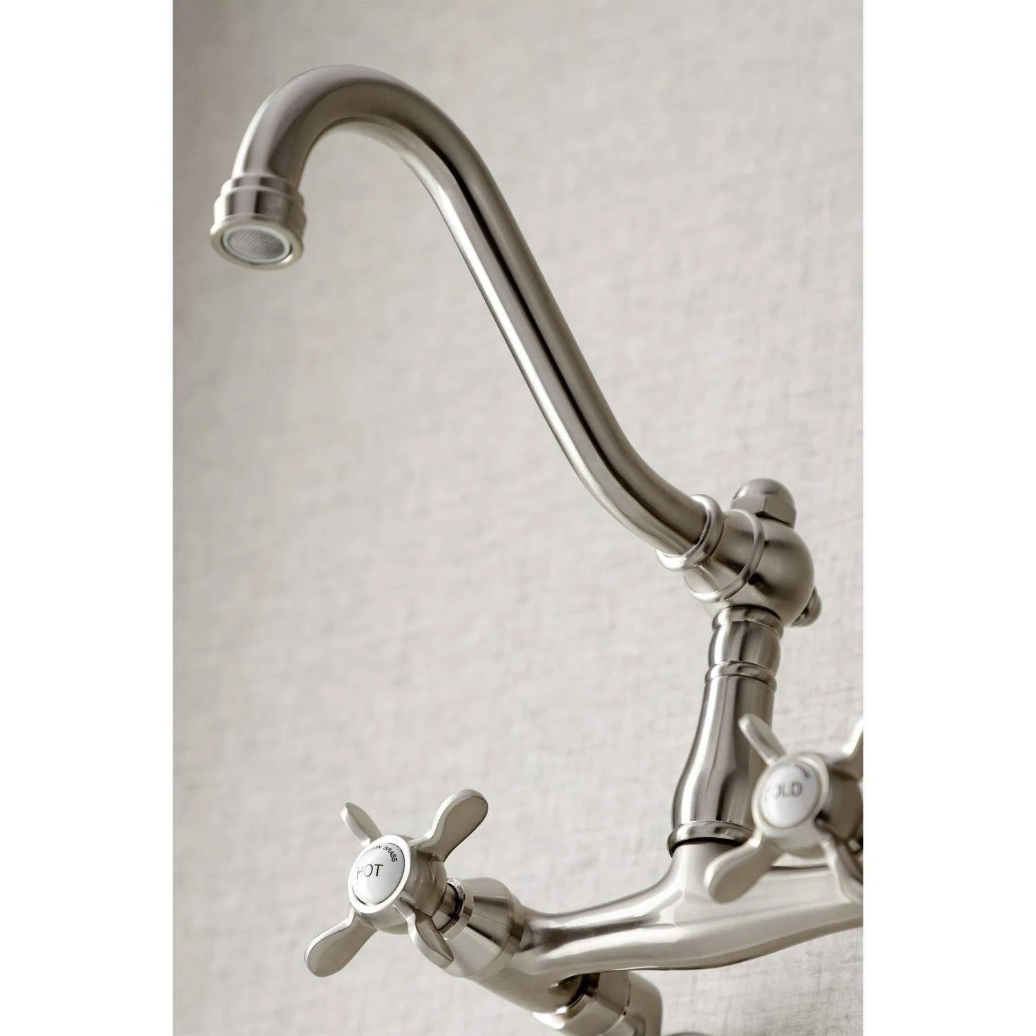 Oil Rubbed Bronze Wall Mount Kitchen Faucet C102