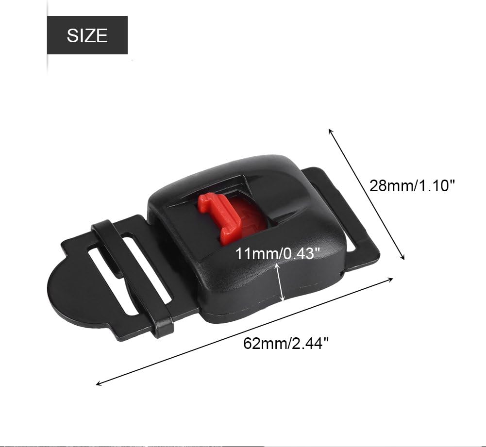 5pcs Motorcycle Helmet Speed Clip Chin Strap Buckle A397643
