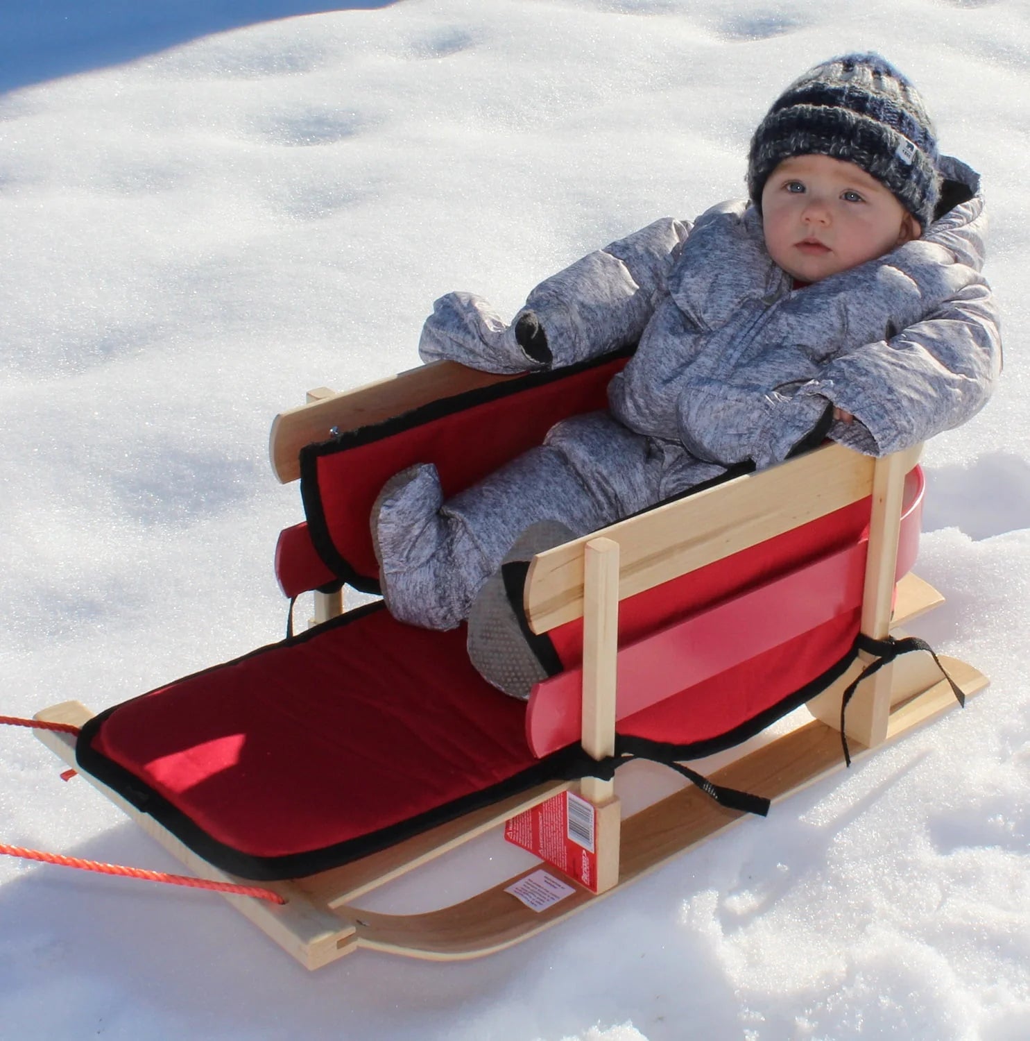 Wood Toddler Sled W4586