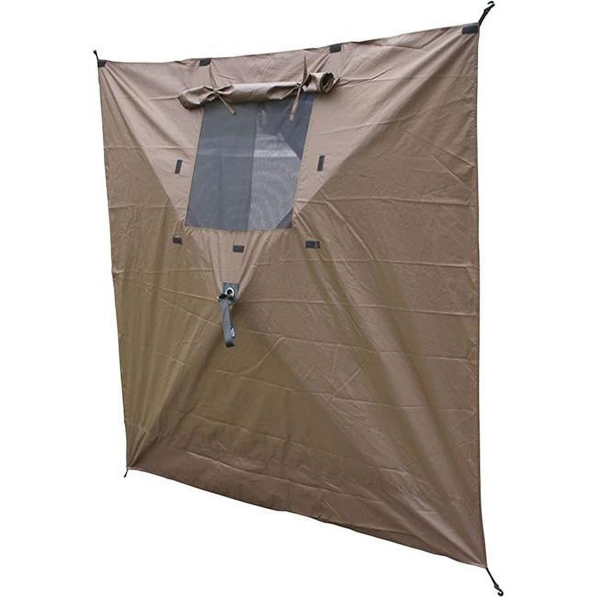Brown Wind Panels with Windows, Pack of 2 D31113